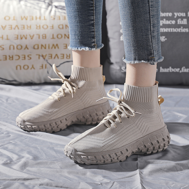 Casual fashionable breathable shoes platform