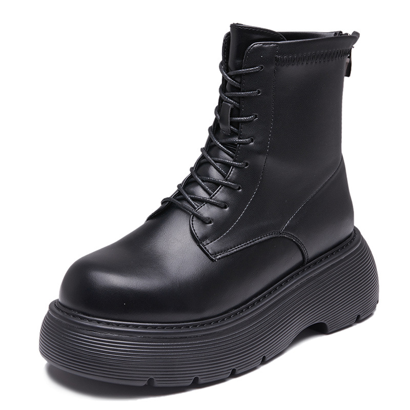 Martin Boots 2022 New Women's Shoes Spring and Autumn Single Boot Versatile Popular Thick Sole Spring English Short Boot Trend