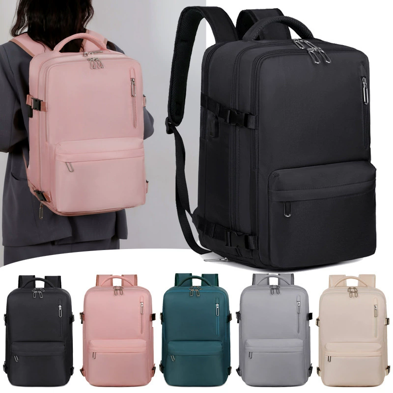 Universal capacious backpack for men and women, fashionable laptop for traveling, business version, high-quality style