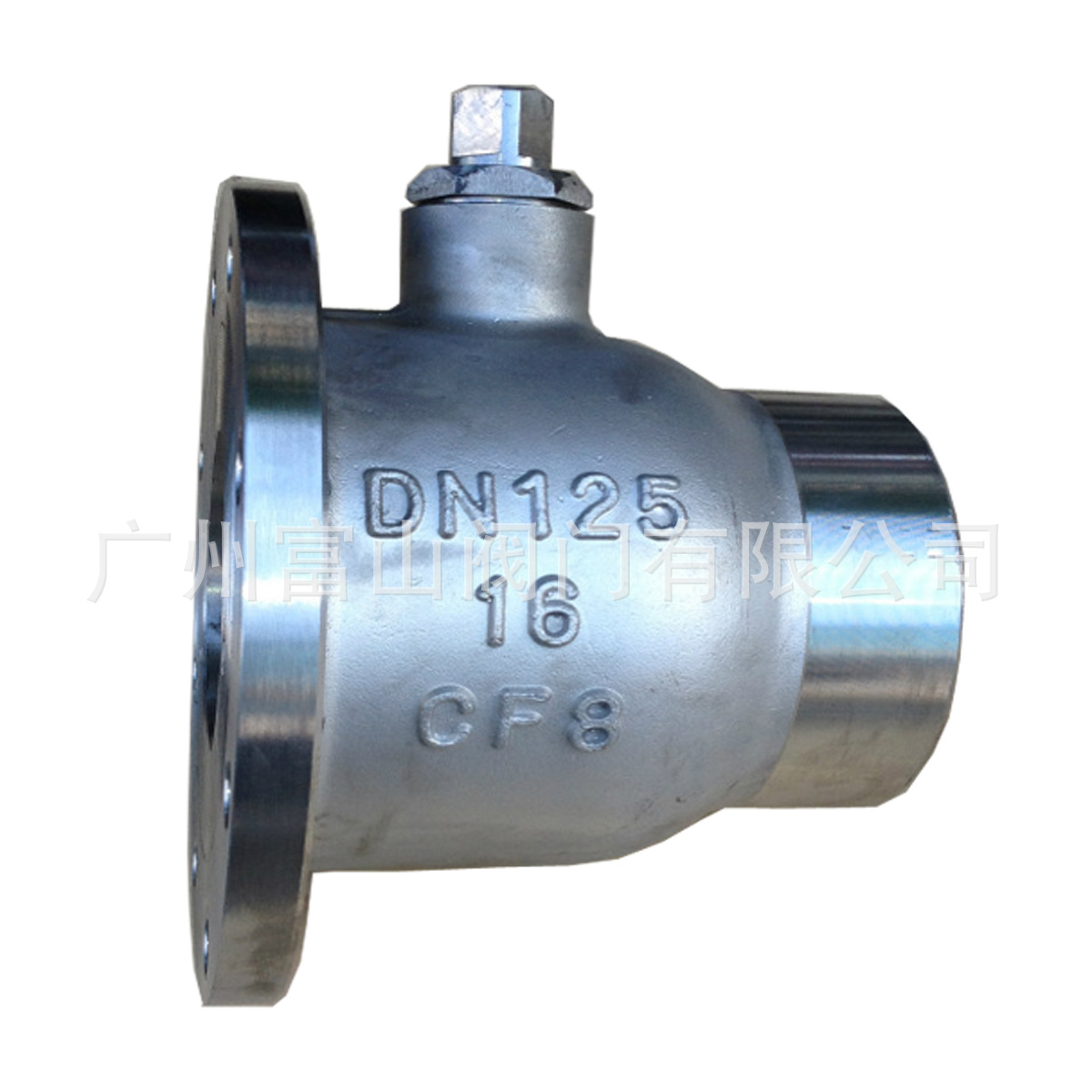 放料球阀，单边法兰球阀，反应釜放料球阀，东莞不锈钢球阀