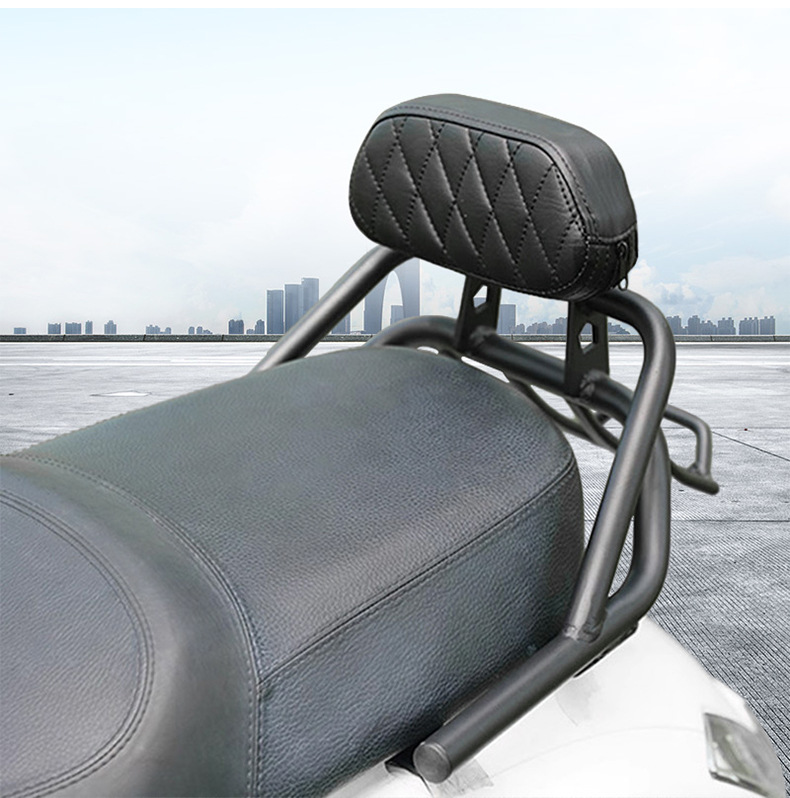 Suitable for 25 Models of New Asia Honda Ns125La Rear Backrest Ns150La Retro Seat Cushion Tail Rack Shelf