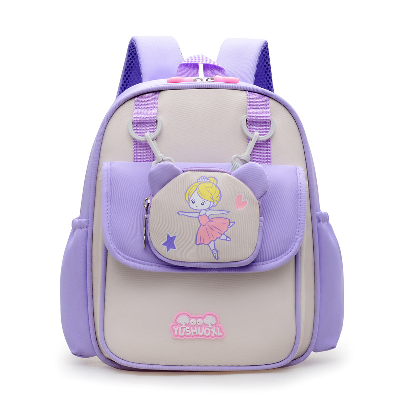 Dinosaurios de dibujos animados mochila para niños jardín de infantes lindas mochila preescolar 3 años 5 años niños respirables hombros