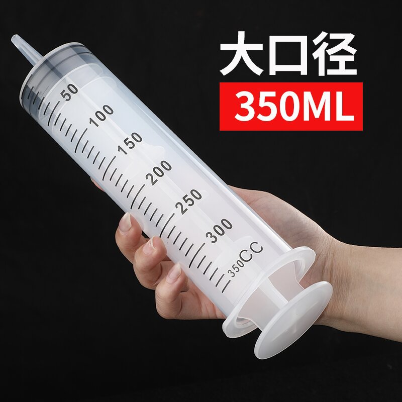 jeringa de plástico gruesa de gran capacidad con tubo de aguja para experimento de alimentación de jeringa veterinaria y dispensación de enema image 32