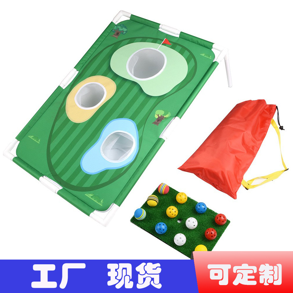 Práctica de Golf Red de corte de varilla red interior y al aire libre portátil Golf swing Trainer patio objetivo golpear jaula