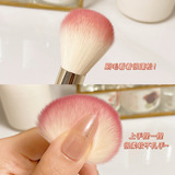 Gecomo круглая голова румяна на макияже, не ешьте порошковую круглую кисти для волос мягкой волосы и делайте красоту инструментов