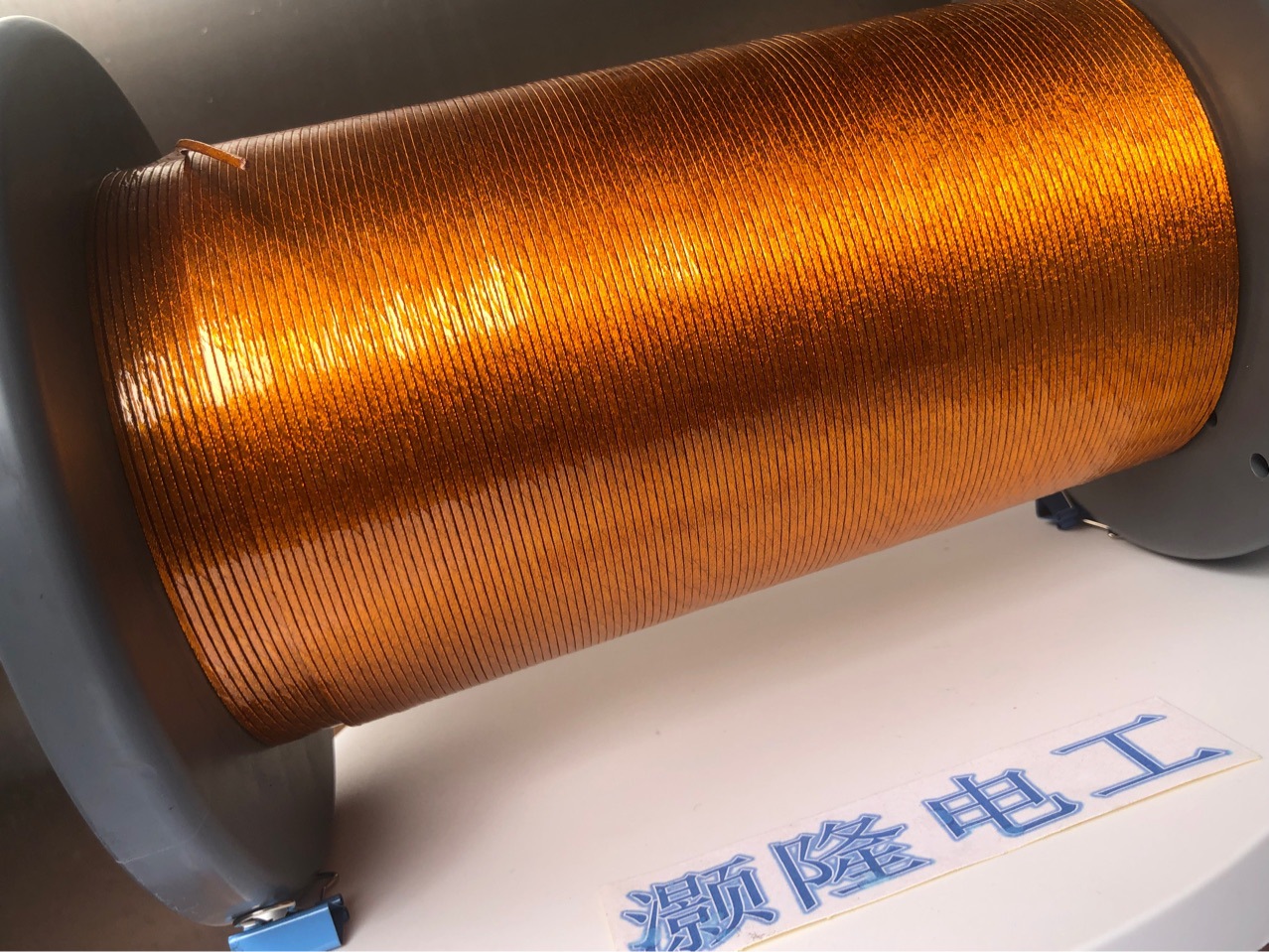 多股USPI耐高温200级高频压方膜包线麦拉线扁线矩形利兹线