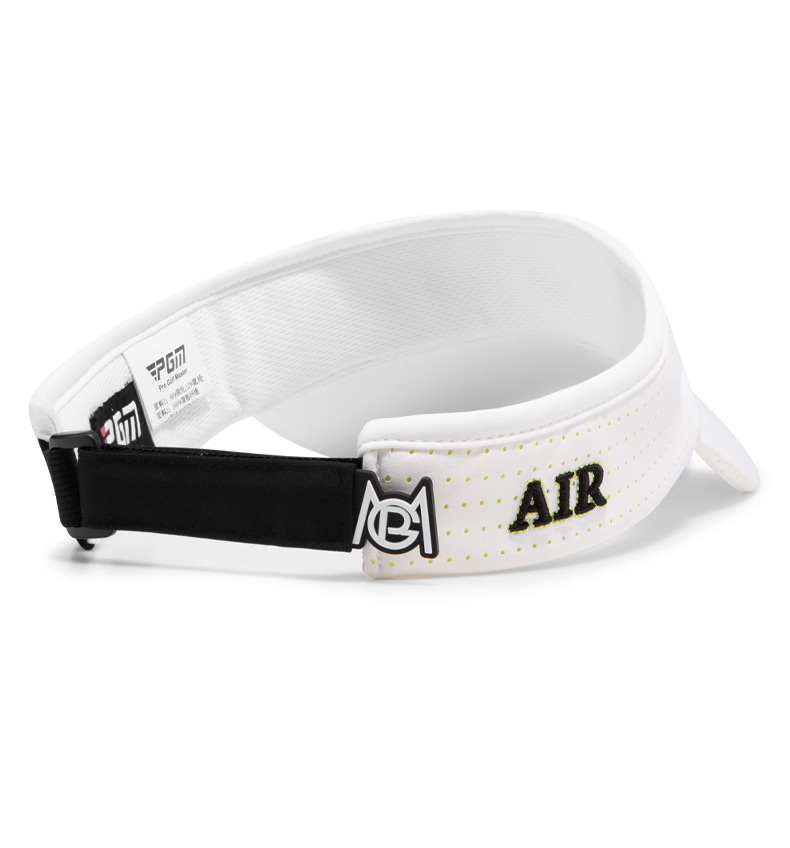 Mũ golf PGM không đỉnh thể thao che nắng mùa hè, vành rộng 19 cm — MZ052-Trắng đen đỏ, MZ052-Trắng Đen, MZ025-Mũ bóng không đỉnh [màu đỏ], MZ045-Đen Trắng chi tiết 33