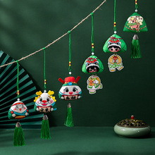 定制端午节香包香囊手工diy材料包艾草表情粽子挂件香袋儿童礼品