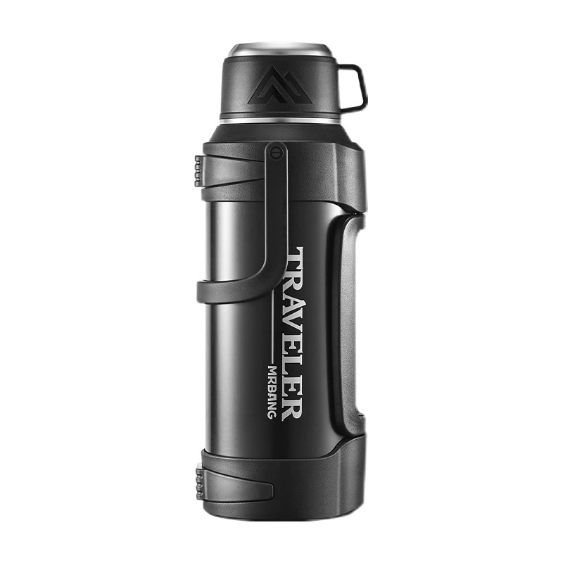 Термос, вместительный ручной чайник из нержавеющей стали для дома и путешествий, объем 316 (мл)