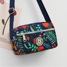 女包迷你单肩包时尚牛津布钥匙手机零钱包生意收银包多层斜挎包