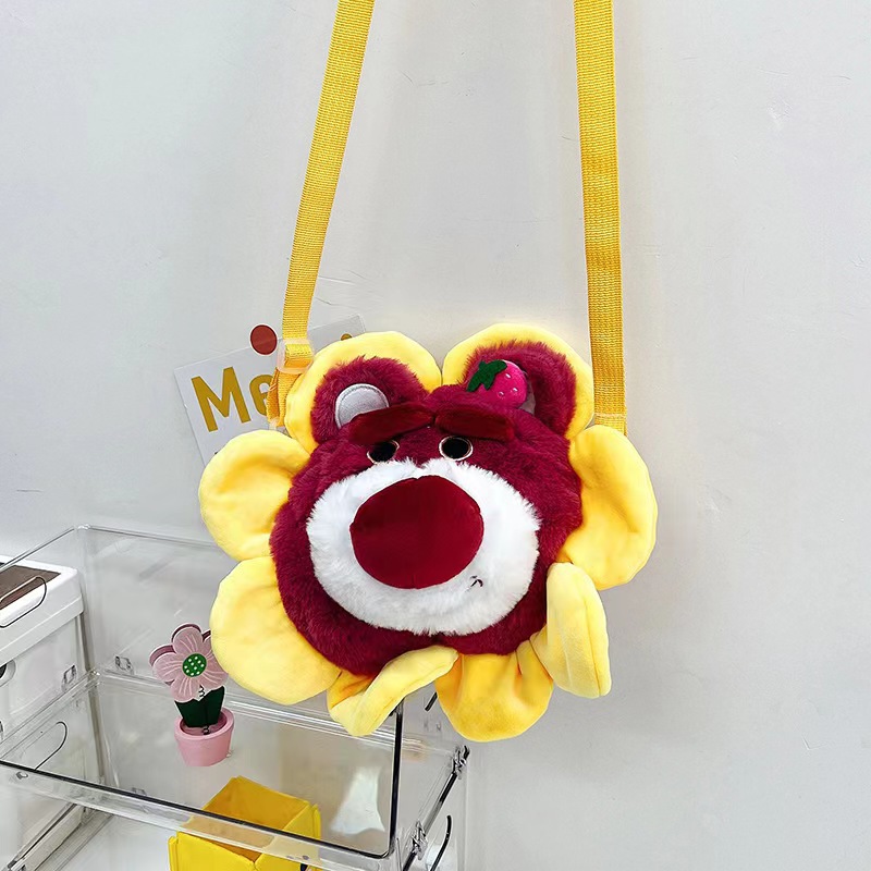 Nuevos niños lindo juguete bolso de hombro animal de dibujos animados muñeca de peluche bolso de regalo al por mayor image 37