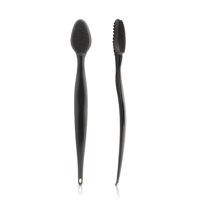 Cepillo nasal Cepillo de lavado facial de doble cara Limpieza facial Cepillo de labios de maquillaje de puntos negros Limpieza Herramientas de belleza Venta directa de fábrica