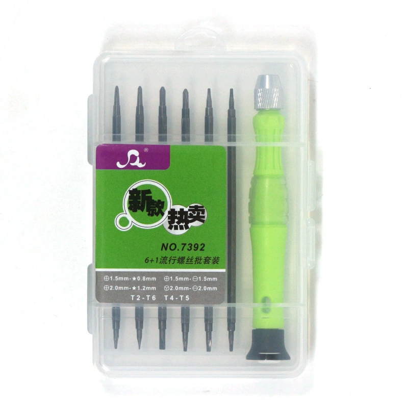 Universal screwdriver, with synchronisation with phone, watch repair, tools set