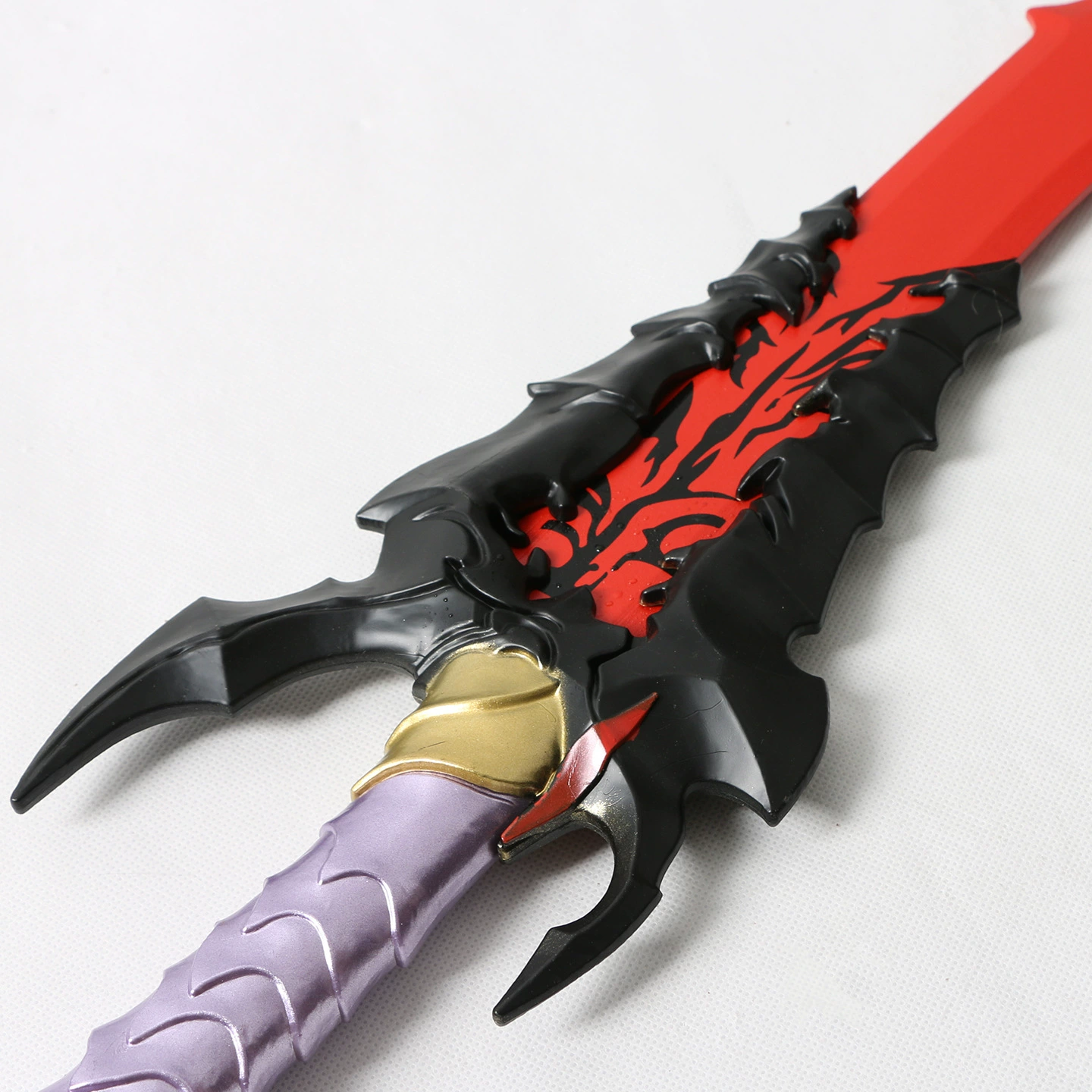 Демонический клинок Драконовый зуб кинжал. Я сам улучшил Kamish Wrath Dagger Wooden 1:1 Model Prop Weapon.