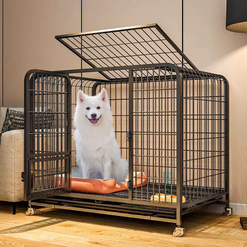 狗笼子大型犬室内带厕所一体狗笼中型犬家用狗别墅拉布拉多宠物笼