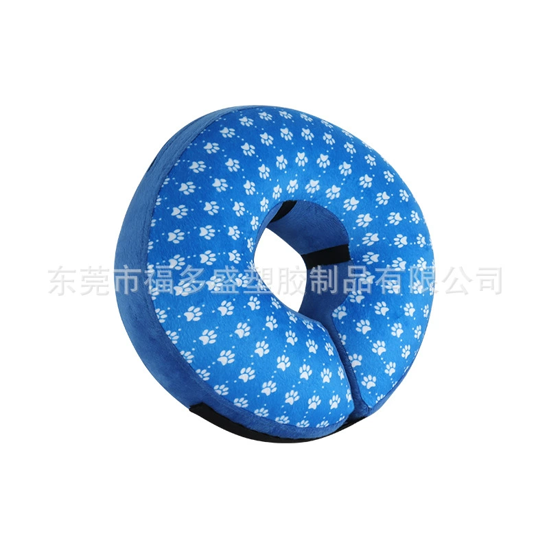 В наличии Amazon Новый продукт ПВХ Надувное кольцо для шеи Pet Elizabeth Ring Кошка Ошейник Anti-Bite Lick Beauty Ring