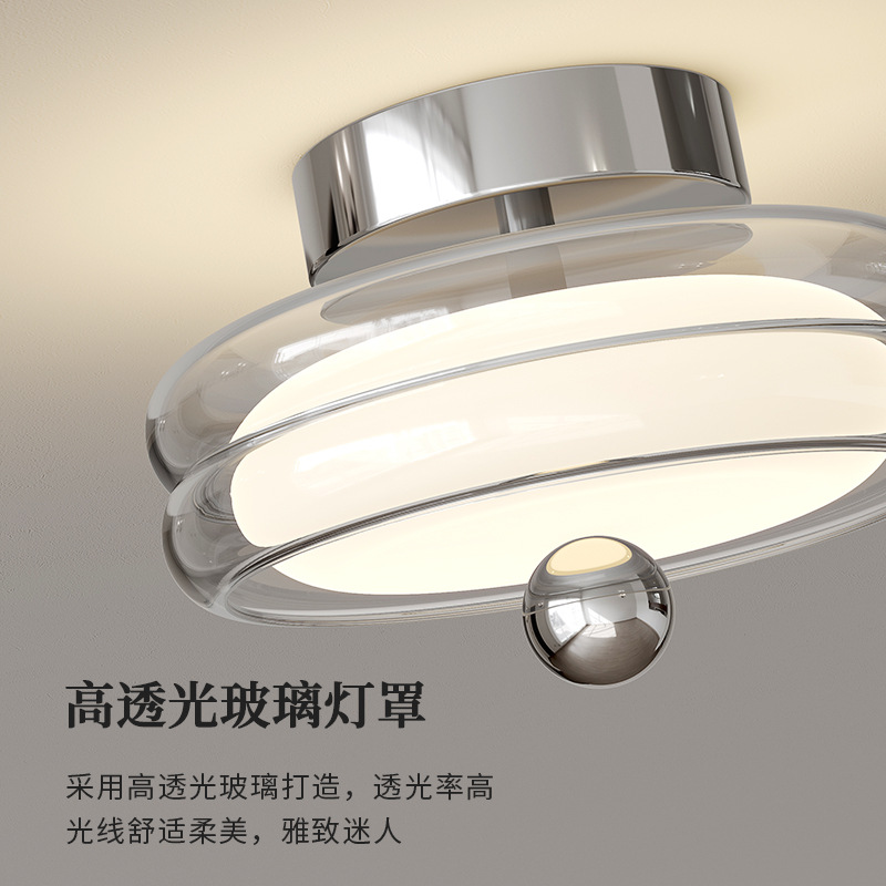 Luces de pasillo, luces de techo de vidrio de estilo antiguo, pasillos, pasillos, pasillos, pasillos, luces de dormitorio, candelabros, luces decorativas de estilo crema francés