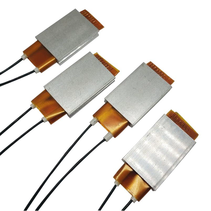 Производство теплоснабжения 12 В/80 градусов/PTC алюминиевый корпус с положительной температурой с керамическим покрытием желтая бумага нагревательный лист обычные мелкие бытовые приборы доступны