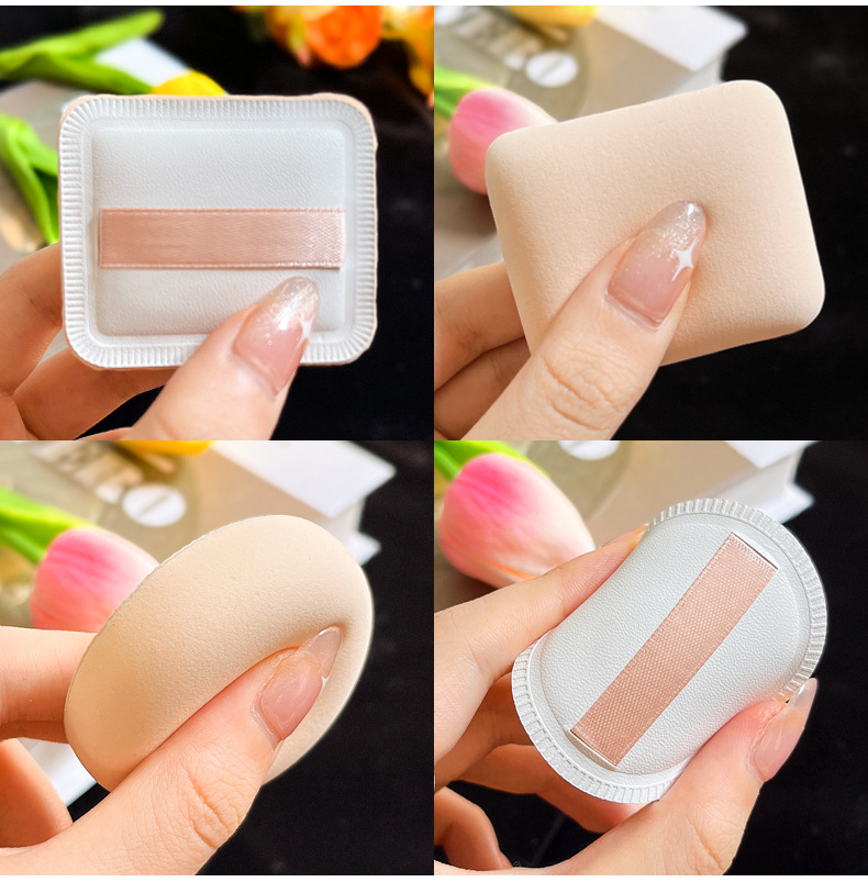 Simple Style Solid Color Sponge Makeup Puff 1 Piece display picture 3