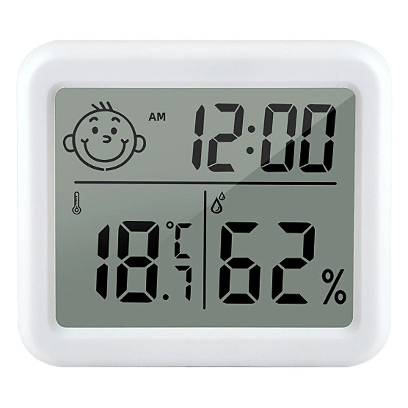 CX-0813 тонкий термометр большой экран гигрометр простой белый термометр бытовой термометр