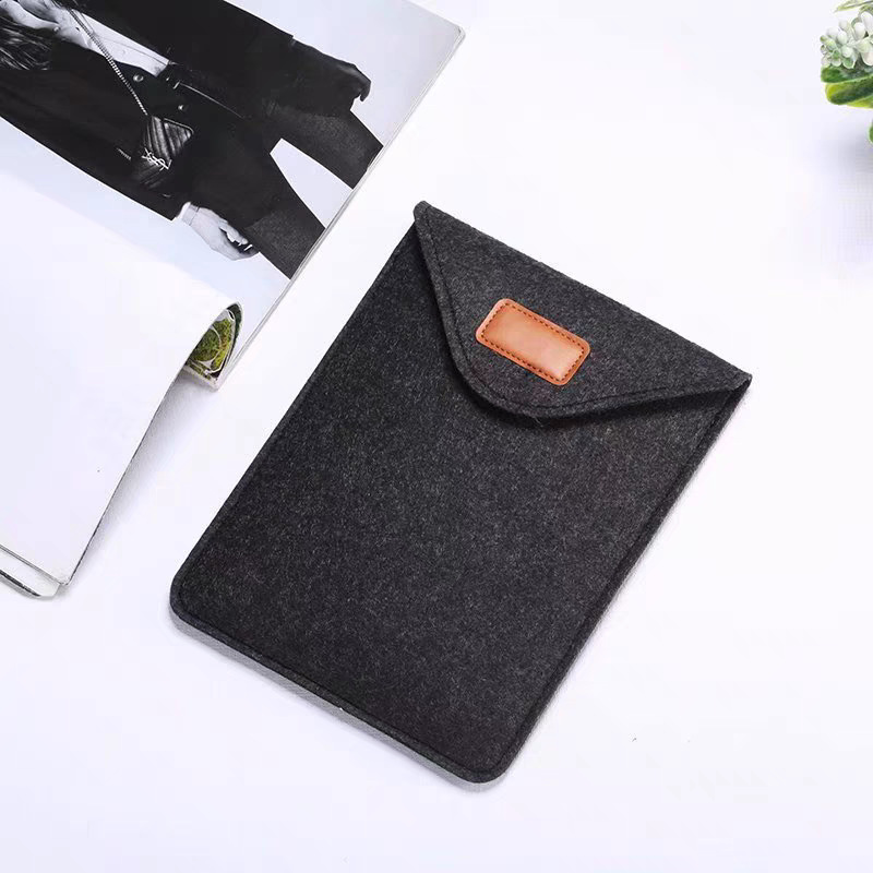 クロスボーダーフェルトコンピュータバッグiPadタブレット保護カバーライナーバッグ大容量フェルト収納バッグ印刷されたogo|undefined