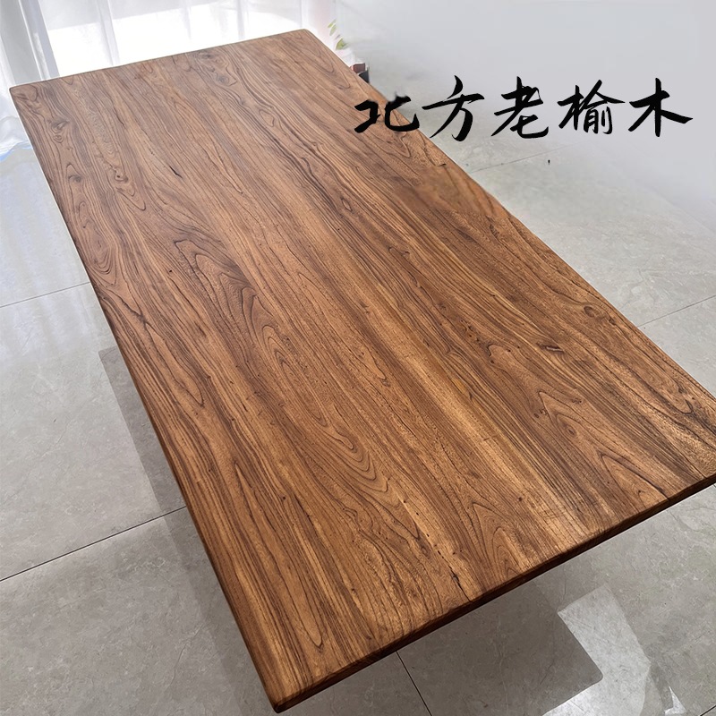 Northern old elm wood panels, weathered solid wood panels for bar counters, dining table tops, old door panels, home balcony bay window panels