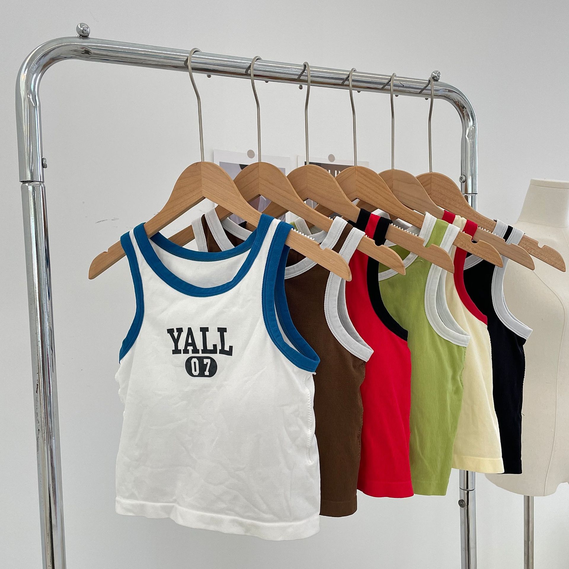 Belleza espalda Sling carta pecho abrigo Chaleco de las mujeres almohadilla fija en el pecho desgaste interior y exterior sin costuras chaleco deportivo de fondo todo partido