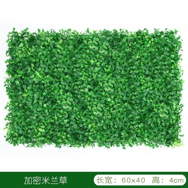 Planta artificial pared de fondo pared cifrado plástico césped eucalipto puerta cabeza interior decoración planta flor pared verde planta pared