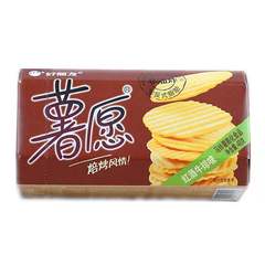 好麗友薯願薯片48g*20桶整箱批發休閒膨化食品土豆片原味紅酒牛排