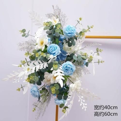 婚庆仿真花道具仿真路引花背景架拐角花铁艺几何屏风挂花橱窗酒店|undefined