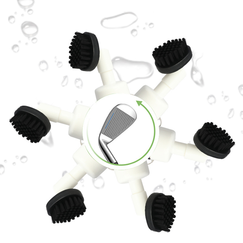 Comercio electrónico transfronterizo nuevo producto de Amazon cepillo de agua para golf cepillo de agua para golf cabezal de agua ovalado