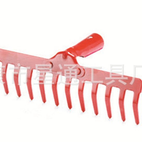 园林农具12齿 落叶草耙 钉耙 铁耙子 XT-8628