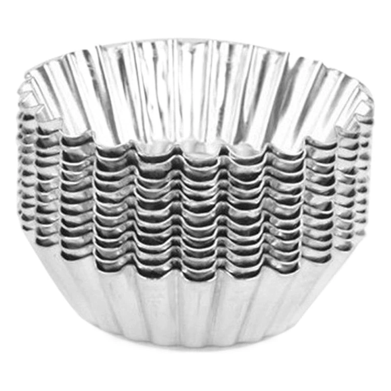 Инструменты для выпечки яичный пирог форма чашка хризантемы Кокосовая круглая форма для торта алюминиевая утолщенная кружевная яичная башня