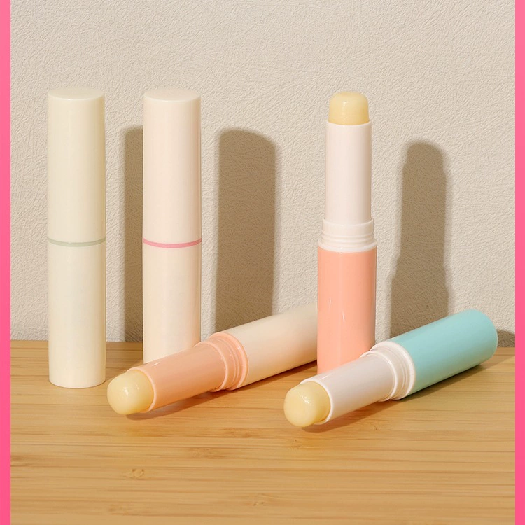 Корейская помада в тюбике, ручной работы, DIY помада, зеленый травяной бальзам для губ, многоцветный, с прямым наполнением, образец, детская гравировка, пустой тюбик