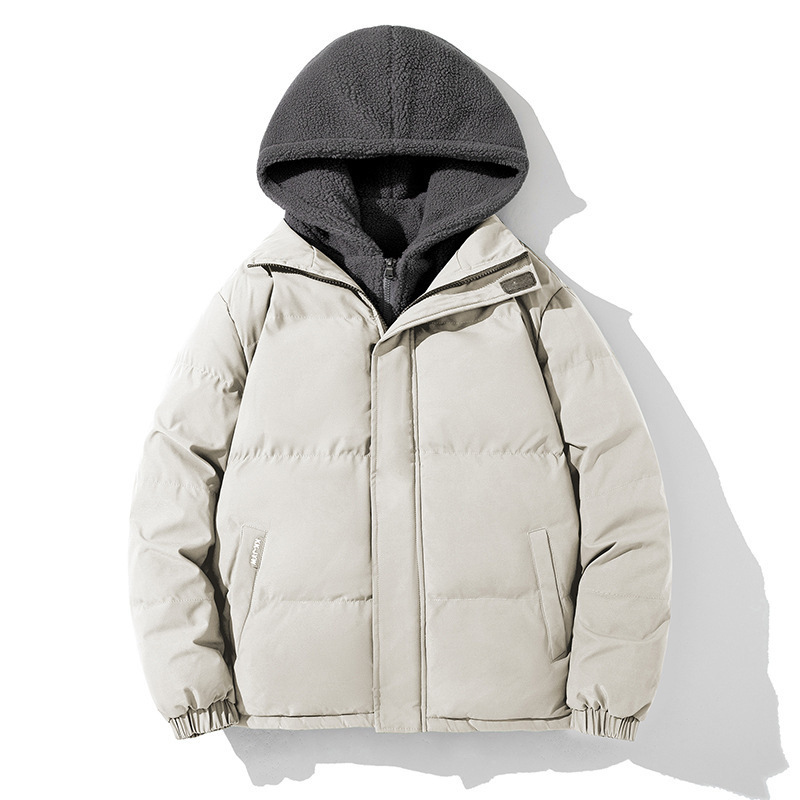 Plus-Size Fleece-Lined Parka – Oversized Thermal Jacket With Hidden Pockets (M-8XL, 3 Colors, 500g Polyester Fill, No-Logo Design)_voghion.com