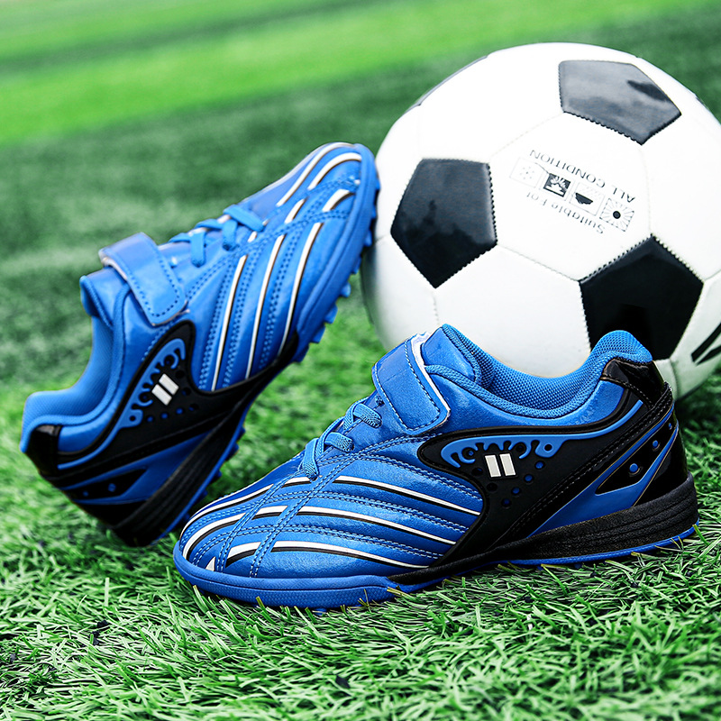 Chaussures d'entraînement à ongles brisés avec Velcro pour enfants, bottes de Football, nouvelle collection 2023_voghion.com