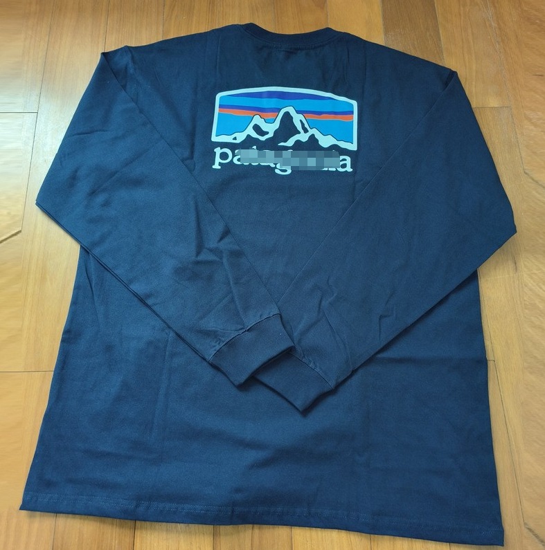 Logotipo de comercio exterior Classic Outdoor Mountain Series Camiseta de manga larga del mismo estilo para hombres y mujeres