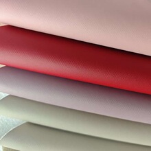 现货多色全环保斜纹皮革PVC人造革箱包革文具包装家居沙发皮革
