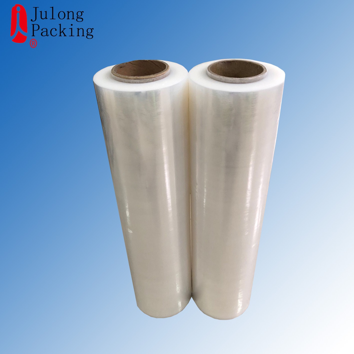 pe缠绕膜/拉伸膜  工业用包装膜50cm 自粘性好巨龙厂家