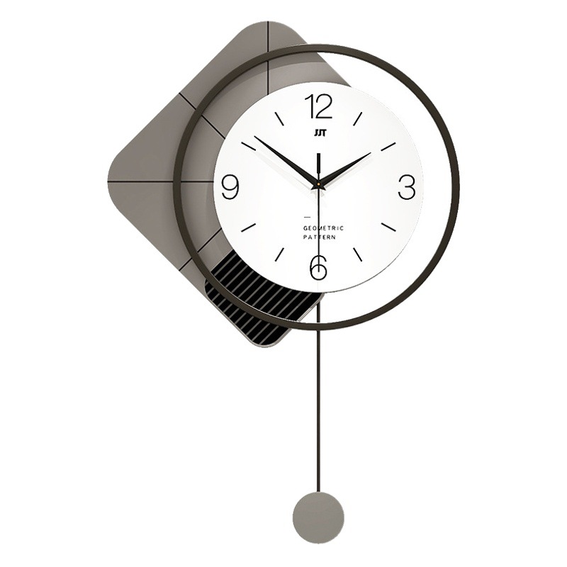 2023 nuevo reloj decorativo montado en la pared moda creativa reloj salón moderno minimalista hogar restaurante Internet celebridad Reloj de pared