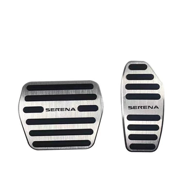 accessories, Dekorativ pedal başlıqları - serena-silver-automatic-2-pieces