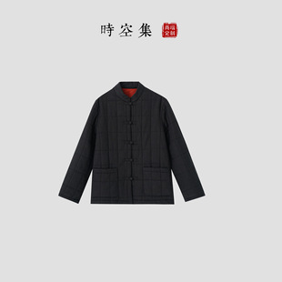 Autumn and Winter New Cooling Must-Have Fs1168 Classical Chinese Casual Round Neck Women's Cotton Clothing Warm and Breathable New Chinese Style