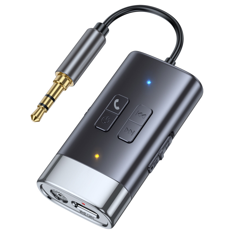 新製品bluetooth 5.4受信送信機2 in 1g 76自帯線車載AUX飛行機テレビ無線送信|undefined