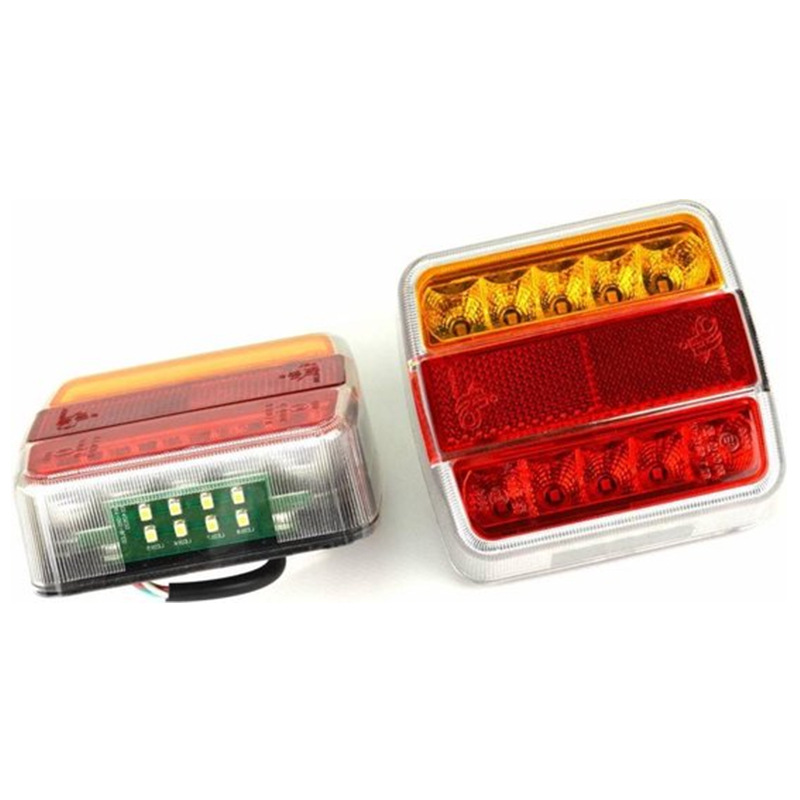 LED truck RV trailer atv tail light accessories 12V brake steering motorboat rear tail light Prado 120 4