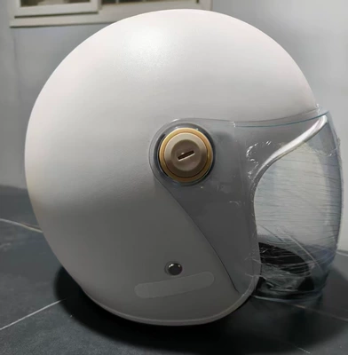 Vehicle Motorcycle Helmet, Motosiklet kaskı (dəbilqə) - pearl-white