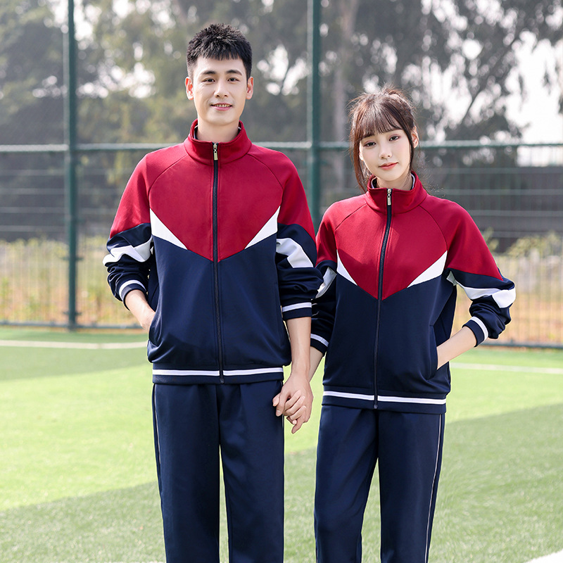 봄과 가을 중학교 수업 의류 세트 대학 스타일 시니어 고등학교 게임 개회식 의류 초등학교 학생 교복 그룹 의류