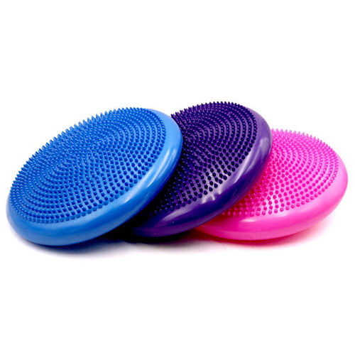 Acupuncture balance plate thickened explosion-proof balance sense system rehabilitation recovery training inflatable yoga cushion massage balance cushion