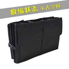 Car storage box multi-functional organizer Oxford cloth foldable trunk interior storage box item box