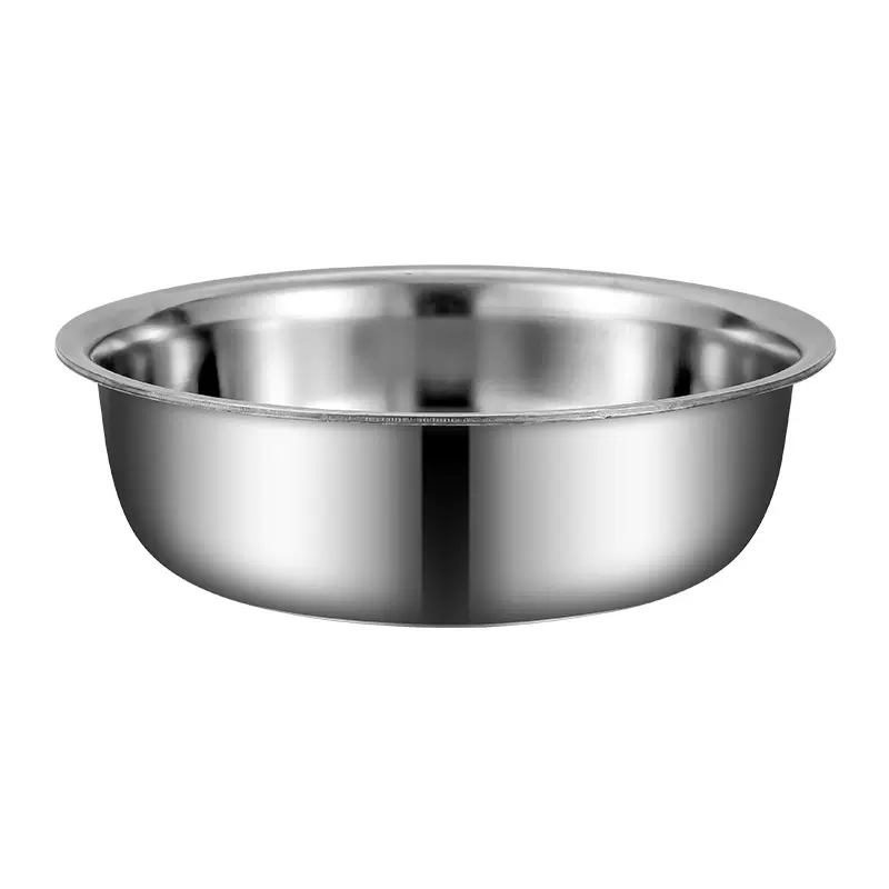 加工定制不锈钢汤盆厨房洗菜水果沙拉多用盆食堂菜盆打蛋和面盆