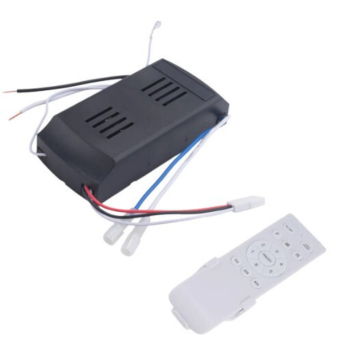 Cross-Border E-Commerce Same-Model Ceiling Fan Light Remote Control Low Voltage 24V 6-Speed Adjustment Controller 100-240V Universal